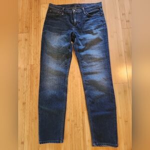 Joe's Womans Straight Leg Dark Wash Stretchy Jeans Size 27